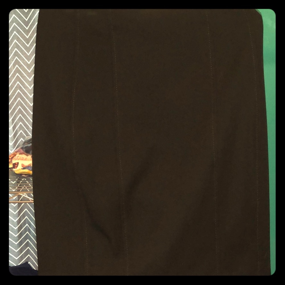 Black pencil skirt express size 6